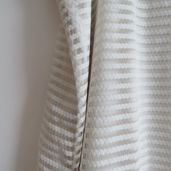 GOOD AMERICAN Sheer Mesh Midi Dress in Netural Ivory - GA Size 6 / 3XL NWT - Picture 12 of 14